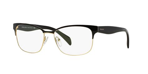 prada pr65q|Prada VPR65R Rectangle Glasses .